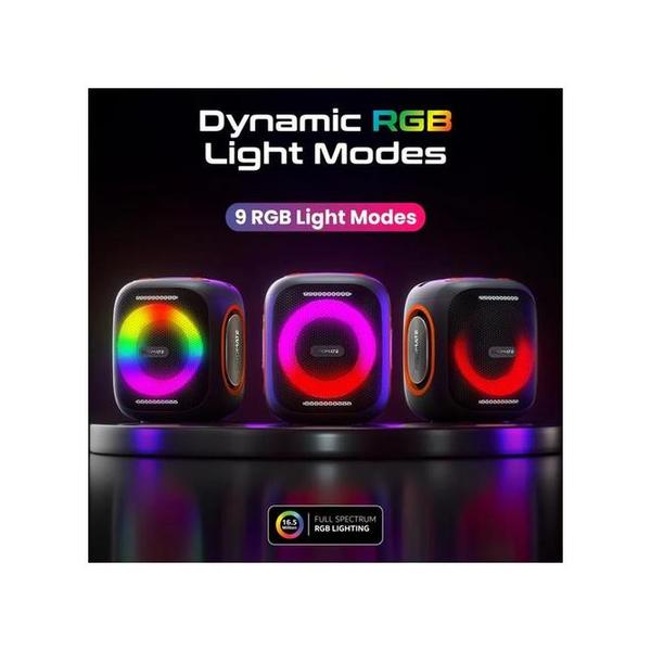 Promate STRIKE-40 LumiSound HD 40W True Wireless Speaker with RGB Light