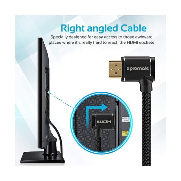 Promate, ProLink4K1-150 4K HDMI Cable, 1.5m