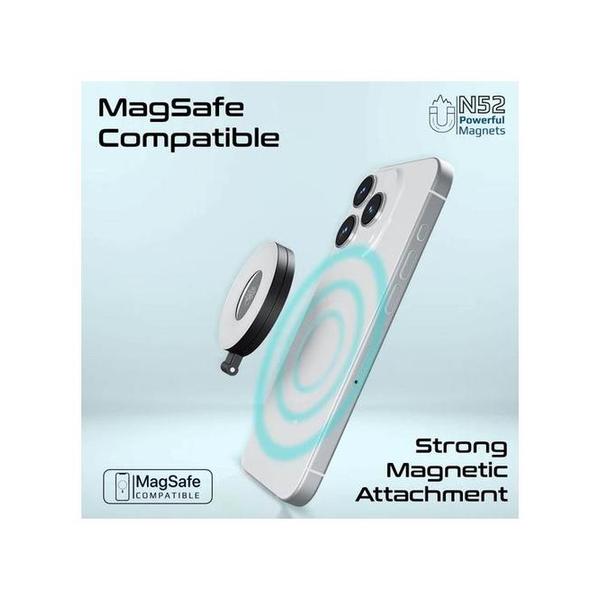 Promate MagHalo Ultra-Slim MagSafe Compatible Rechargeable LED Ring Light