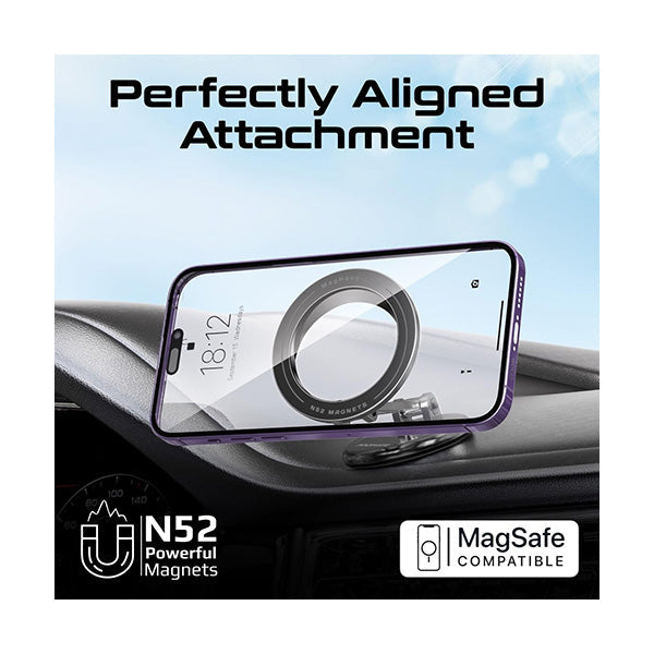 Promate, MagHoop-Lite, 360 Cradeless MagSafe Height Adjustable Magnetic
