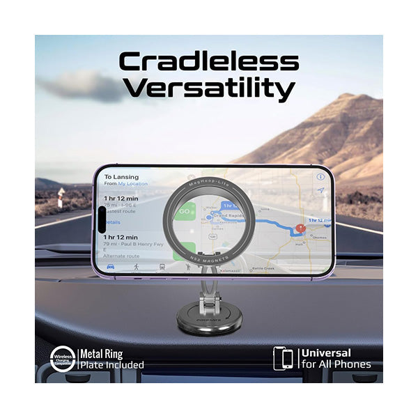 Promate, MagHoop-Lite, 360 Cradeless MagSafe Height Adjustable Magnetic