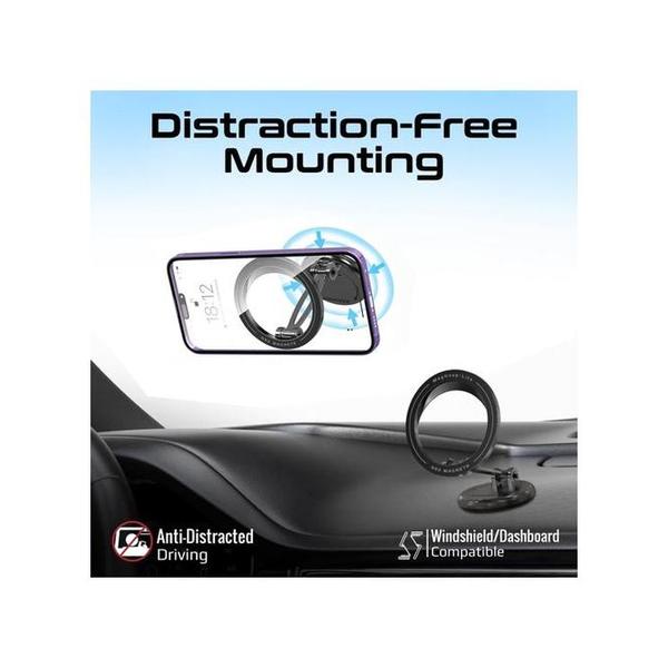 Promate MAGHOOP-LITE Promate Magnetic Car Mount