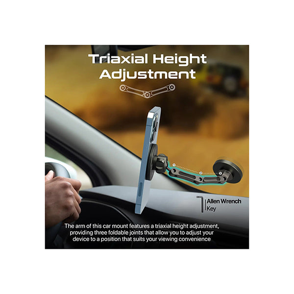 Promate, Magnus, Magnetic Wireless Car Mount