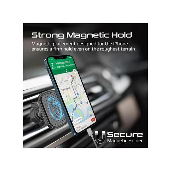 Promate VentMag-XL SecureGrip AC Vent Magnetic Smartphone Holder