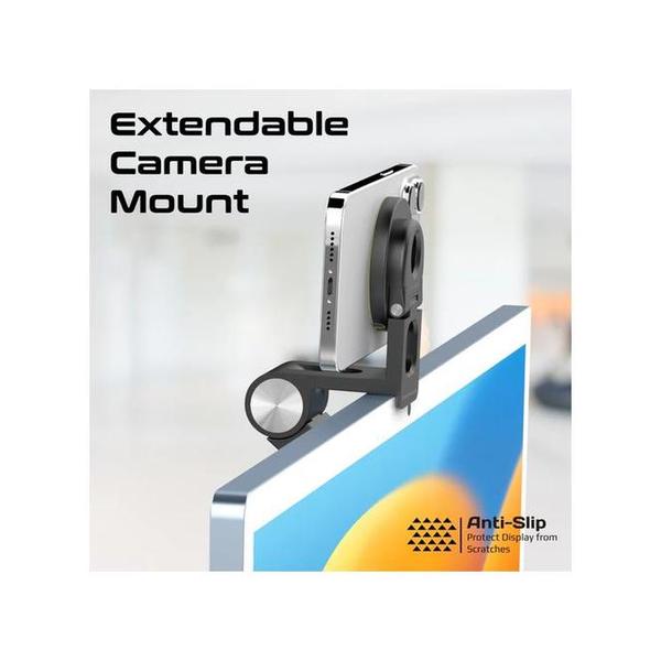 Promate VersaMount MagSafe Compatible Extendable Camera Mount and Foldable Stand