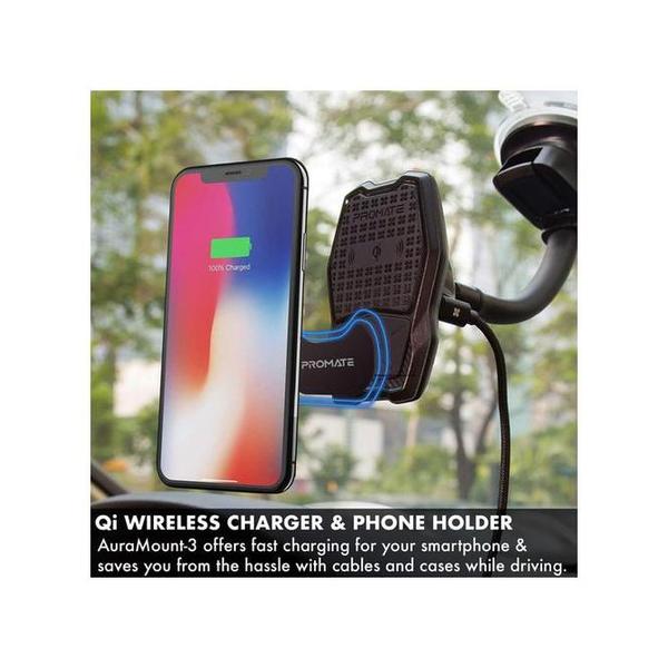 Promate ALPHAMOUNT Promate Wireless Charging Mount