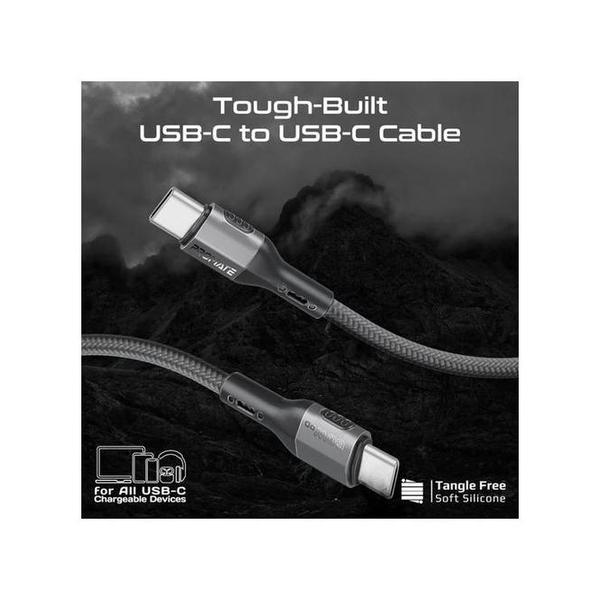 Promate FletchLink-CC Tough-Built 60W Power Delivery USB-C Cable
