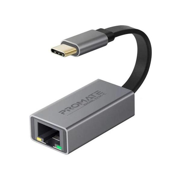 Promate GigaLink-C High Speed USB-C to Gigabit Ethernet Adapter