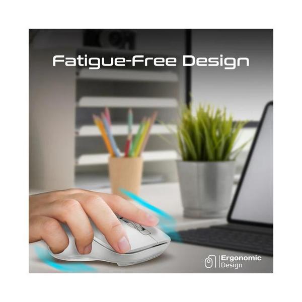 Promate, Samo, Dual Mode Rechargeable Wireless Mouse with BT & RF Connectivity