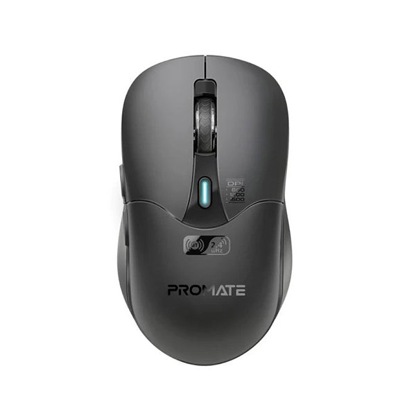 Promate, Samo, Dual Mode Rechargeable Wireless Mouse with BT & RF Connectivity