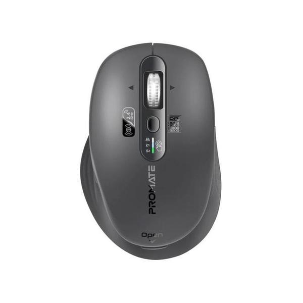 Promate SamoTri Tri-Connect Wireless Mouse with Rechargeable Battery, 2.4G and Dual BT Connectivity