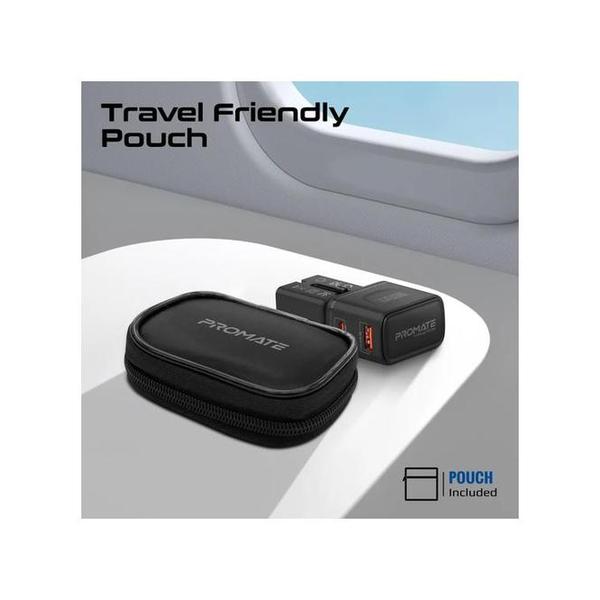 Promate TriPlug-PD35 35W Power Delivery Multi-Port Travel Adapter