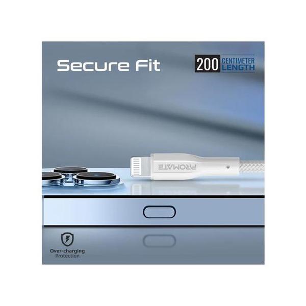 Promate XCord-Ai200 High Tensile Strength Data & Charge Cable for Apple Devices