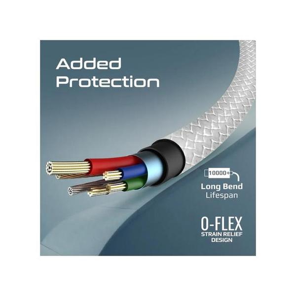 Promate XCord-Ai200 High Tensile Strength Data & Charge Cable for Apple Devices