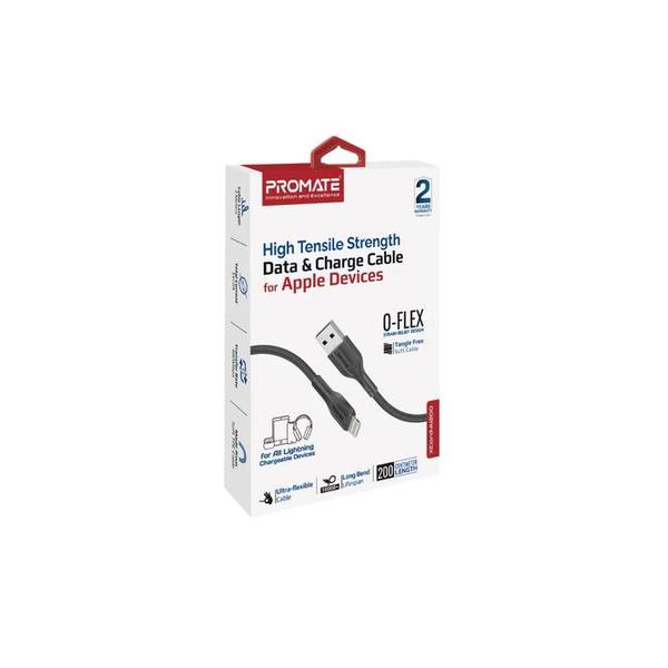 Promate XCord-Ai200 High Tensile Strength Data & Charge Cable for Apple Devices