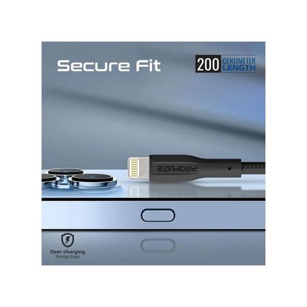 Promate XCord-Ai200 High Tensile Strength Data & Charge Cable for Apple Devices
