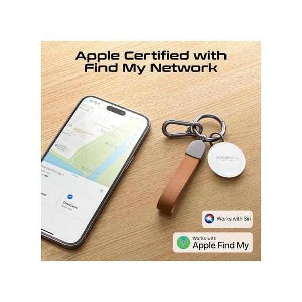 Promate ProTag-1 Ultra-compact Smart Precision Tracking Wireless Tag for Apple Find My App