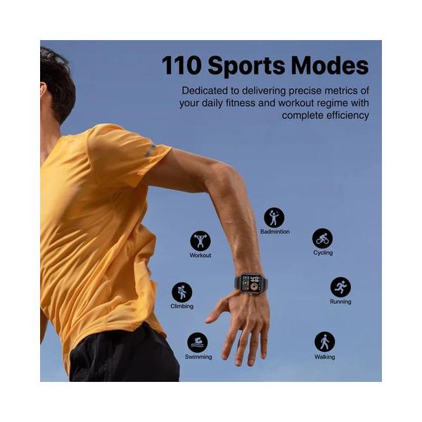 Promate PROWATCH-AM19 1.96" Fitness Tracker Smartwatch with BT Calling