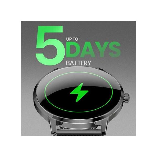 Promate XWATCH-US13 1.32 Curved AMOLED Screen Fitness Tracker Smartwatch w/ BT Calling