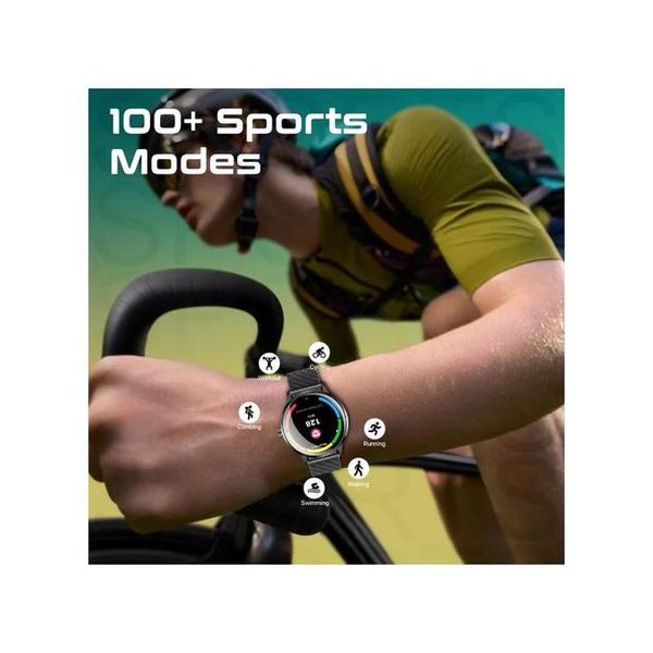 Promate XWATCH-US13 1.32 Curved AMOLED Screen Fitness Tracker Smartwatch w/ BT Calling