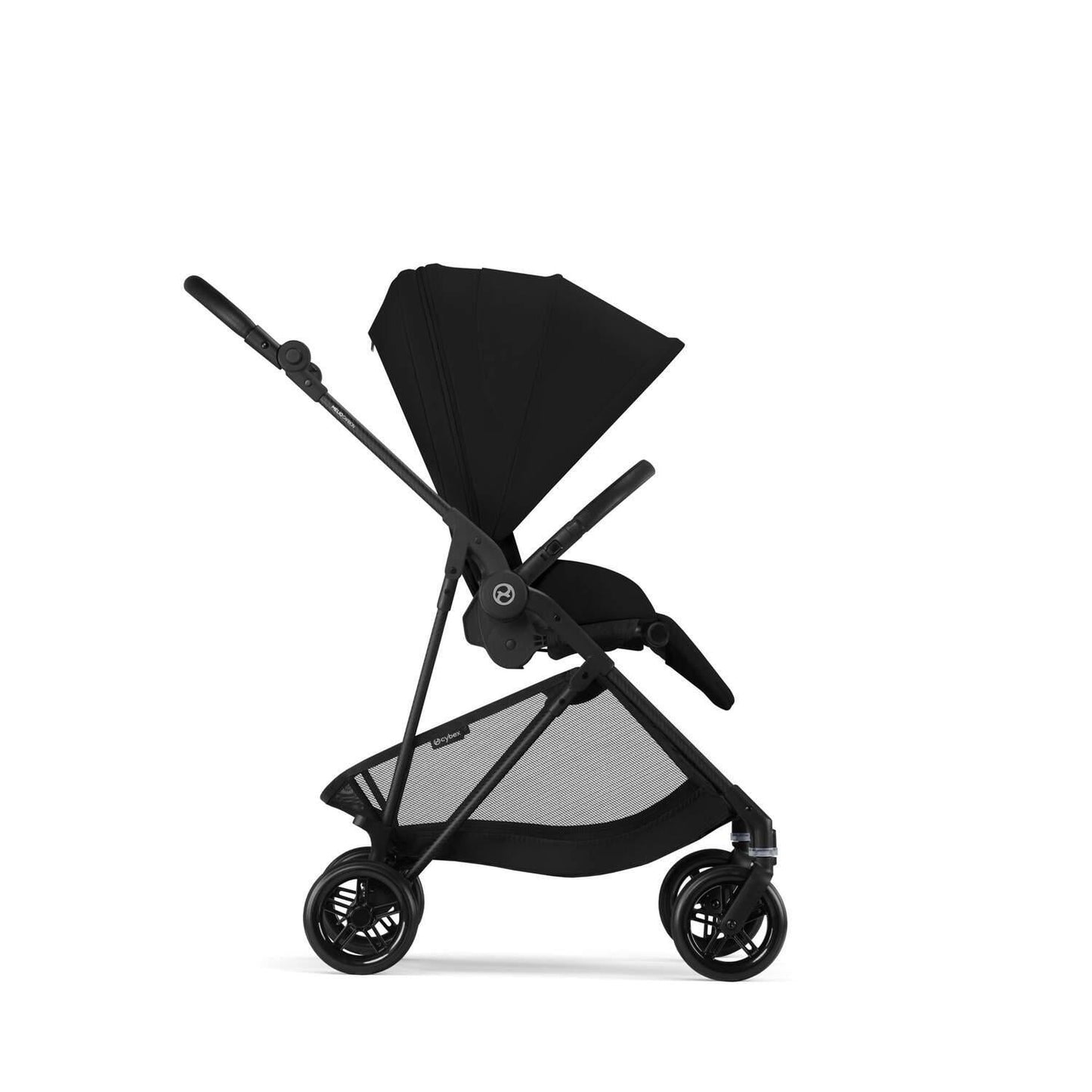 Cybex - Melio Carbon/B - Cloud-G Car Seat (BaseG&Adapters are optional) - Magic Black - Travel System