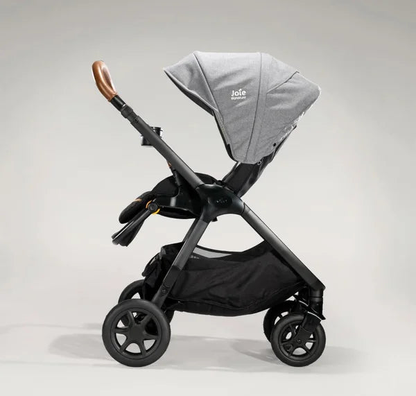 Joie - Finiti Stroller Travel System - Sprint Isofix Car Seat - Signature Carbon