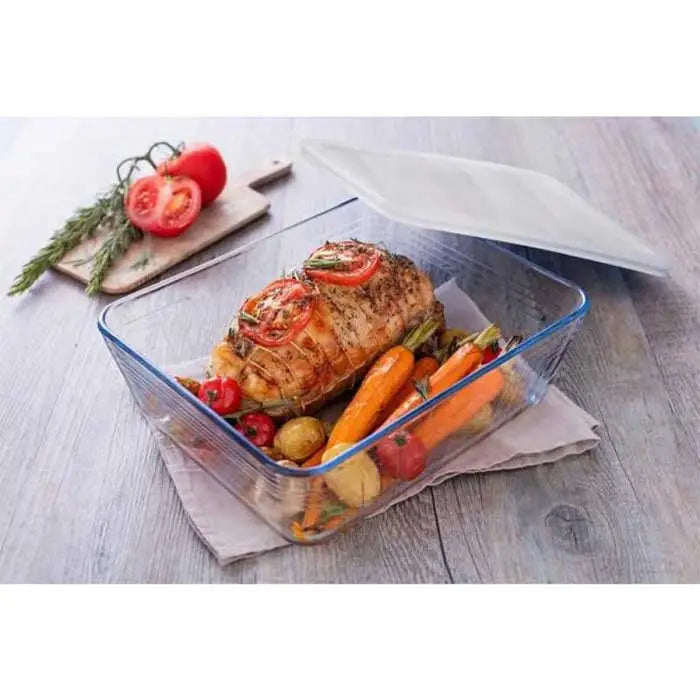 Pyrex Cook & Freeze Set Of 2 Dishes With Lids 1.5L & 2.6L