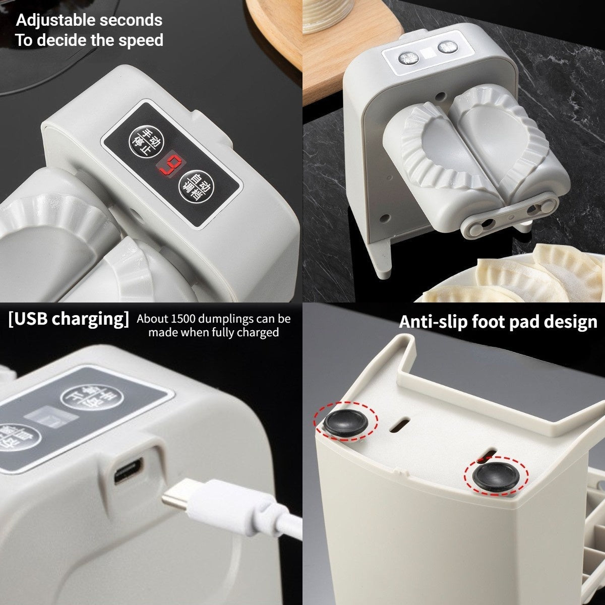 Wireless Electric Dumpling Maker Machine