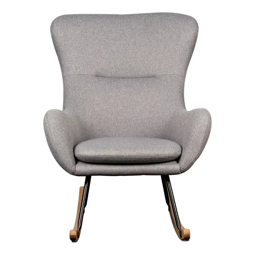 Quax - Rocking Chair Adult - Nursing Chair - Basic Dark Grey