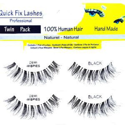 Quick fix eyelashes demi wispies twin pack
