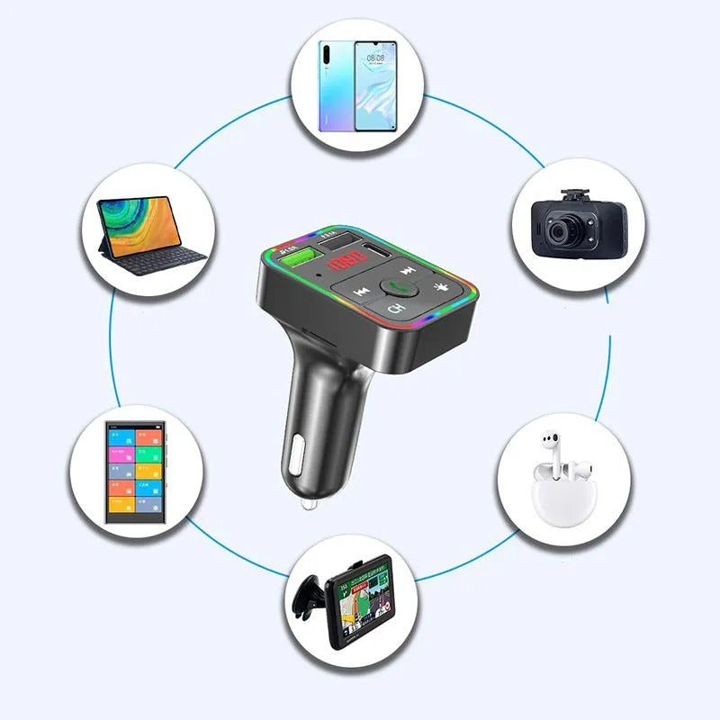 Car Bluetooth Music Phone Charger