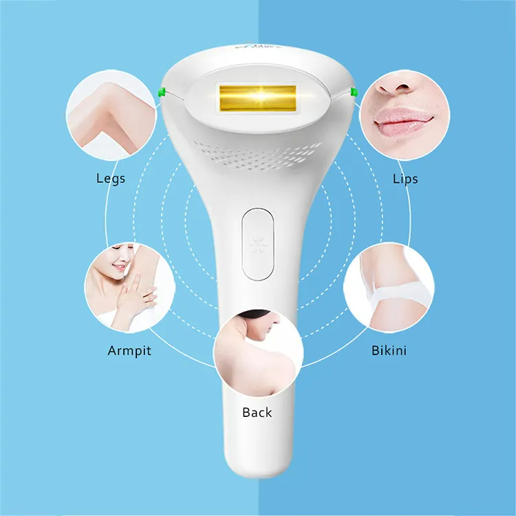 Safe and Effective IPL Permanent Laser Hair Removal Device for Face and Body for Men and Women - Medaid International