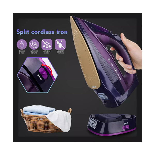 RAF Cordless Electric Steam Iron 2400W R-1210