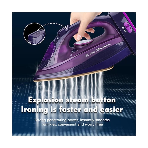 RAF Cordless Electric Steam Iron 2400W R-1210