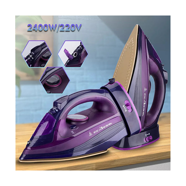 RAF Cordless Electric Steam Iron 2400W R-1210