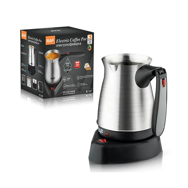 RAF Electric Coffee Pot Stainless Steel Kettle 500ml R127 - Medaid International