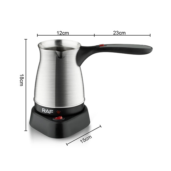 RAF Electric Coffee Pot Stainless Steel Kettle 500ml R127 - Medaid International