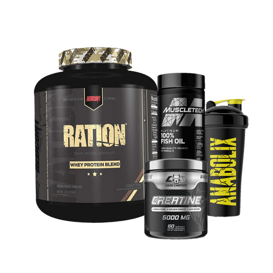 Ration Whey + Creatine + Fishoil