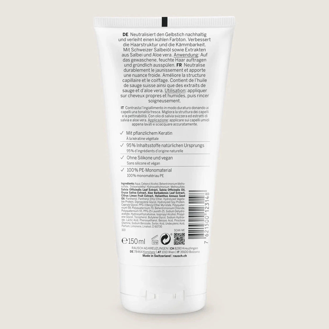 Rausch Silver-shine Conditioner With Sage 150ml