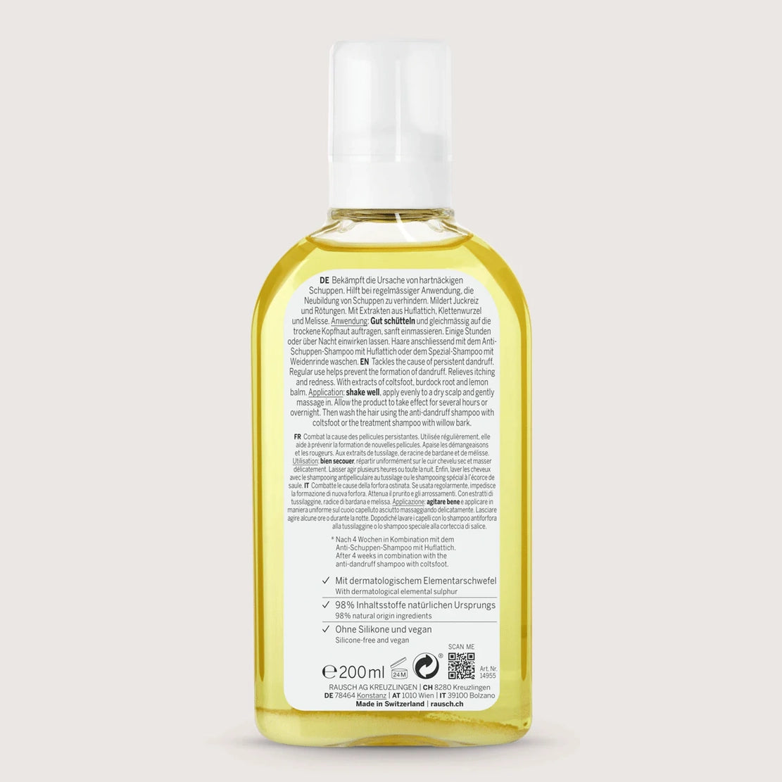 Rausch Coltsfoot Anti Dandruff Lotion 200ML