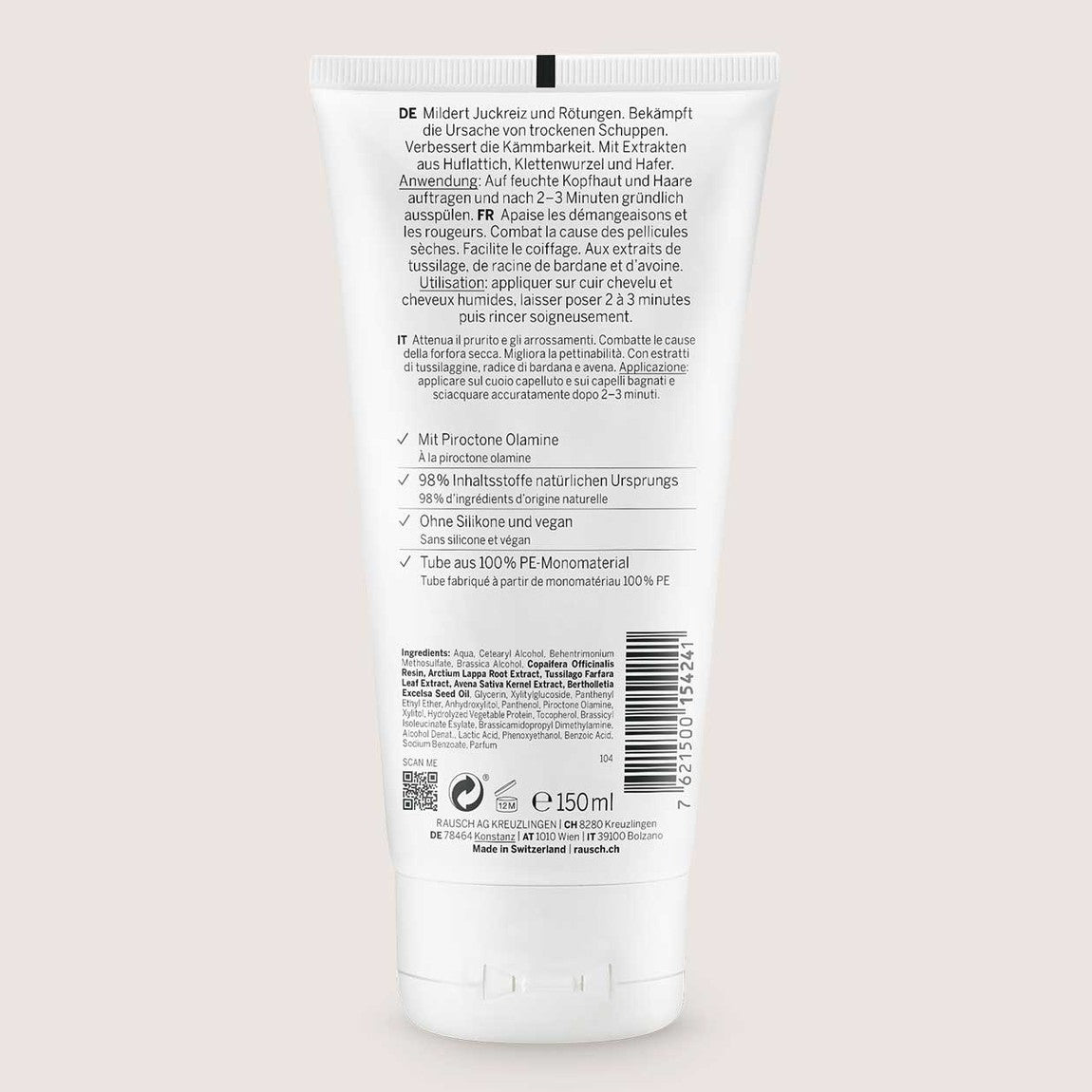 Rausch Anti-dandruff Conditioner With Coltsfoot 150ml