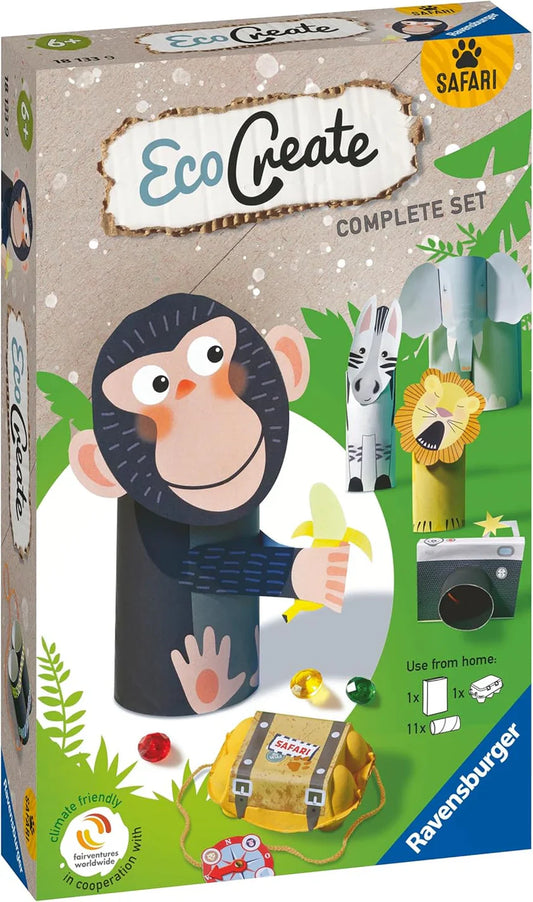 Ravensburger Eco Create Safari Diy Craft Set  | Ravensburger In Lebanon