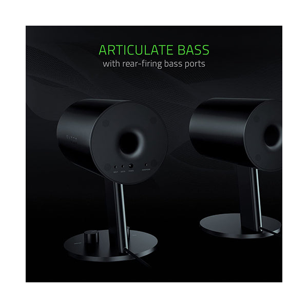 Razer Nommo - 2.0 Gaming Speakers - EU Packaging - RZ05-02450100-R3G1