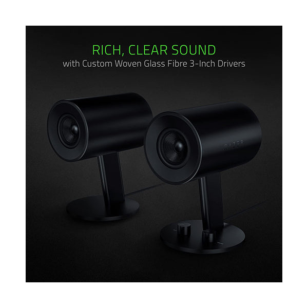 Razer Nommo - 2.0 Gaming Speakers - EU Packaging - RZ05-02450100-R3G1
