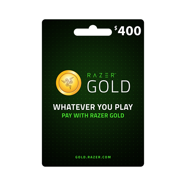 Razer Gold Global USD 400