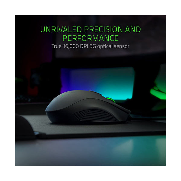 Razer Naga Trinity Chroma MMO Gaming Mouse, Up to 19 Programmable buttons- Interchangeable Side - RZ01-02410100-R3M1