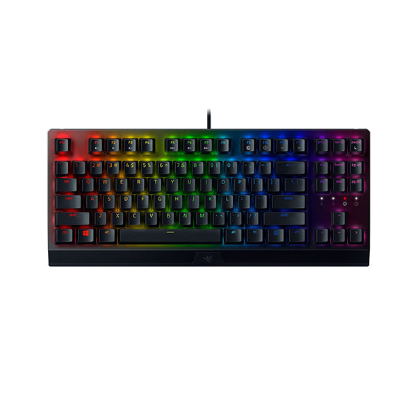 Razer BlackWidow V3 Tenkeyless Green Switch - Mechanical Wired Gaming Keyboard - RZ03-03490100-R3M1