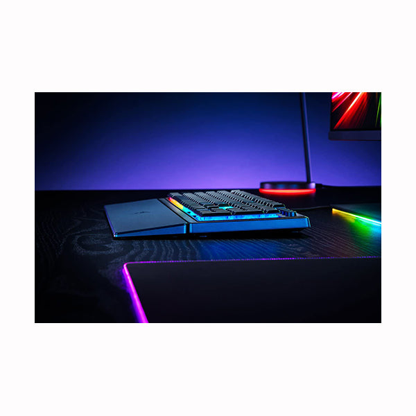 Razer Ornata V3 Gaming Keyboard: Low-Profile Keys - Mecha-Membrane Switches - 10-Zone RGB Lighting - Spill-Resistant - Magnetic Wrist Wrest - RZ03-04460100-R3M1