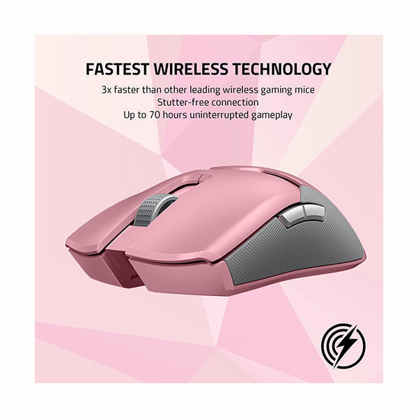 Razer Viper Ultimate Wireless Optical RGB Gaming Mouse w Charging Dock - RZ01-03050300-R3M1