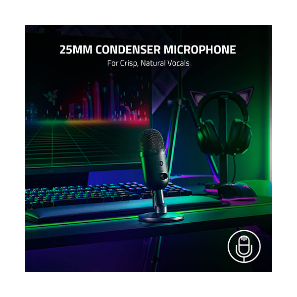 Razer Seiren V2 X USB Microphone for Streamers - RZ19-04050100-R3M1